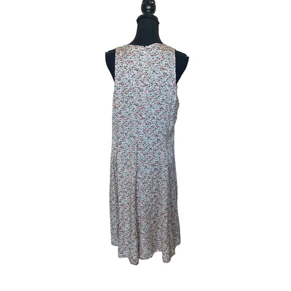 Jason Wu Cream Floral Silk Dress SIZE 10 Romantic Flowy Feminine Designer $800 - Picture 8 of 12